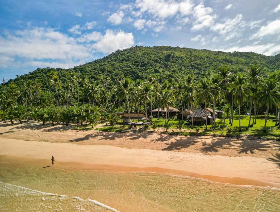 Eco Sanctuaries Nature Lodge Nacpan Beach, Эль-Нидо Экстерьер фото