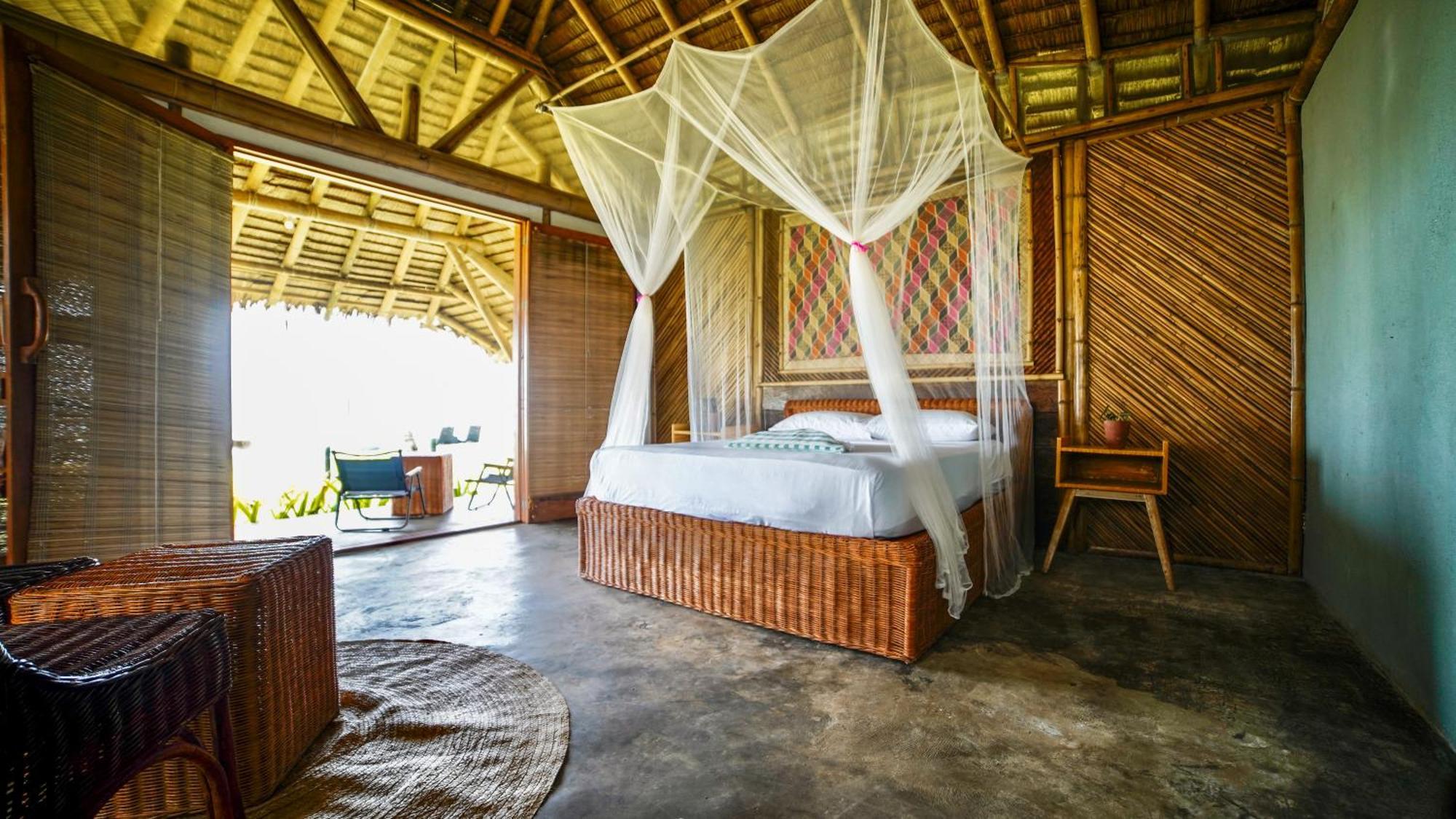 Eco Sanctuaries Nature Lodge Nacpan Beach, Эль-Нидо Экстерьер фото