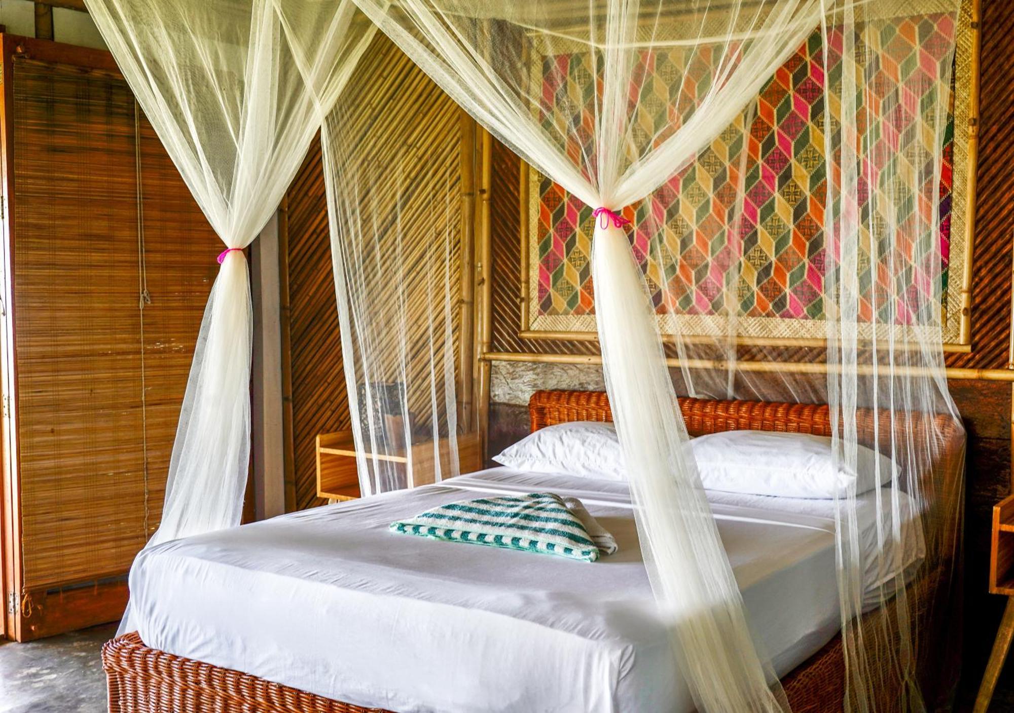 Eco Sanctuaries Nature Lodge Nacpan Beach, Эль-Нидо Экстерьер фото