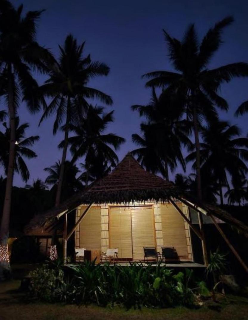 Eco Sanctuaries Nature Lodge Nacpan Beach, Эль-Нидо Экстерьер фото