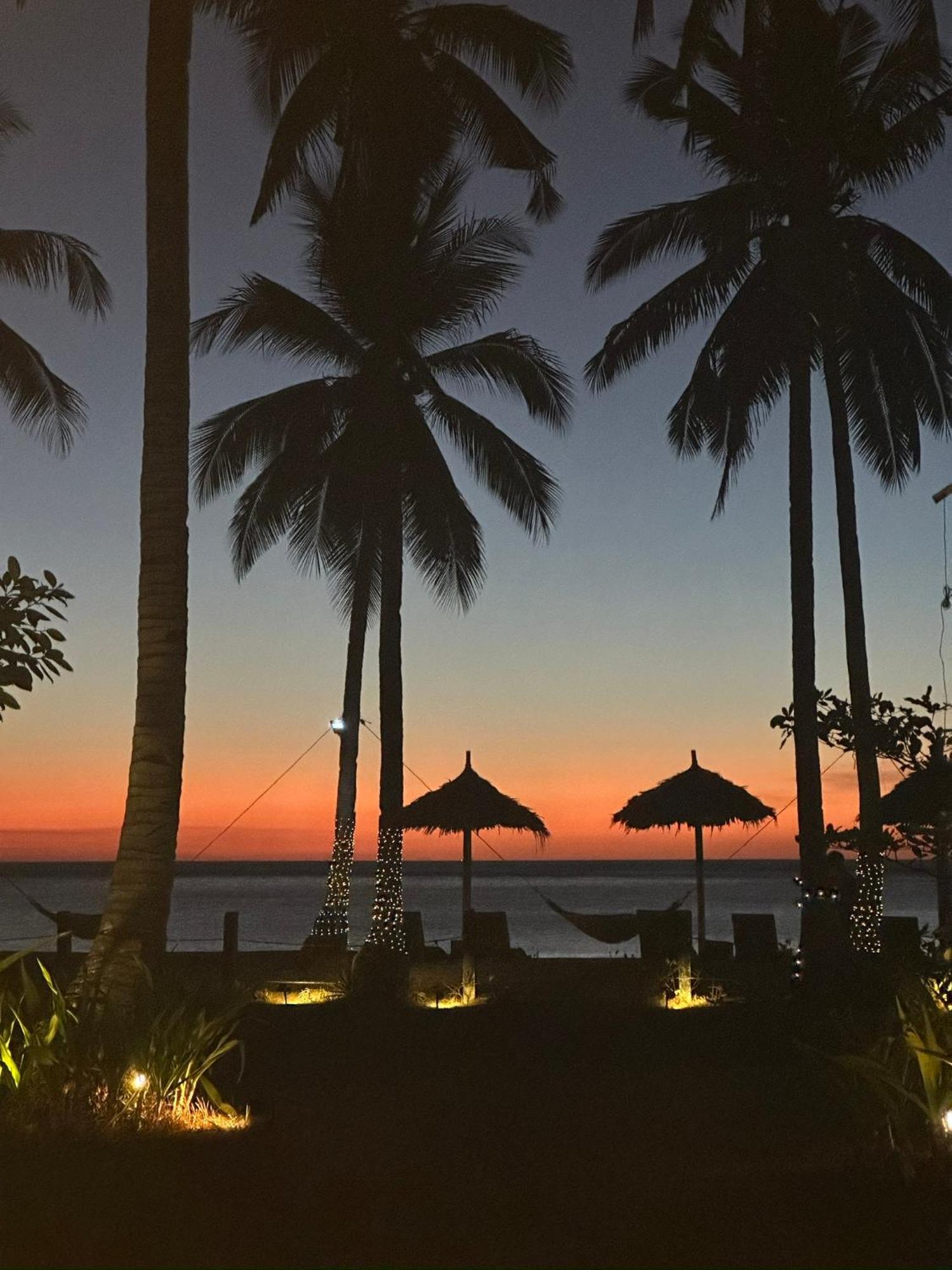 Eco Sanctuaries Nature Lodge Nacpan Beach, Эль-Нидо Экстерьер фото