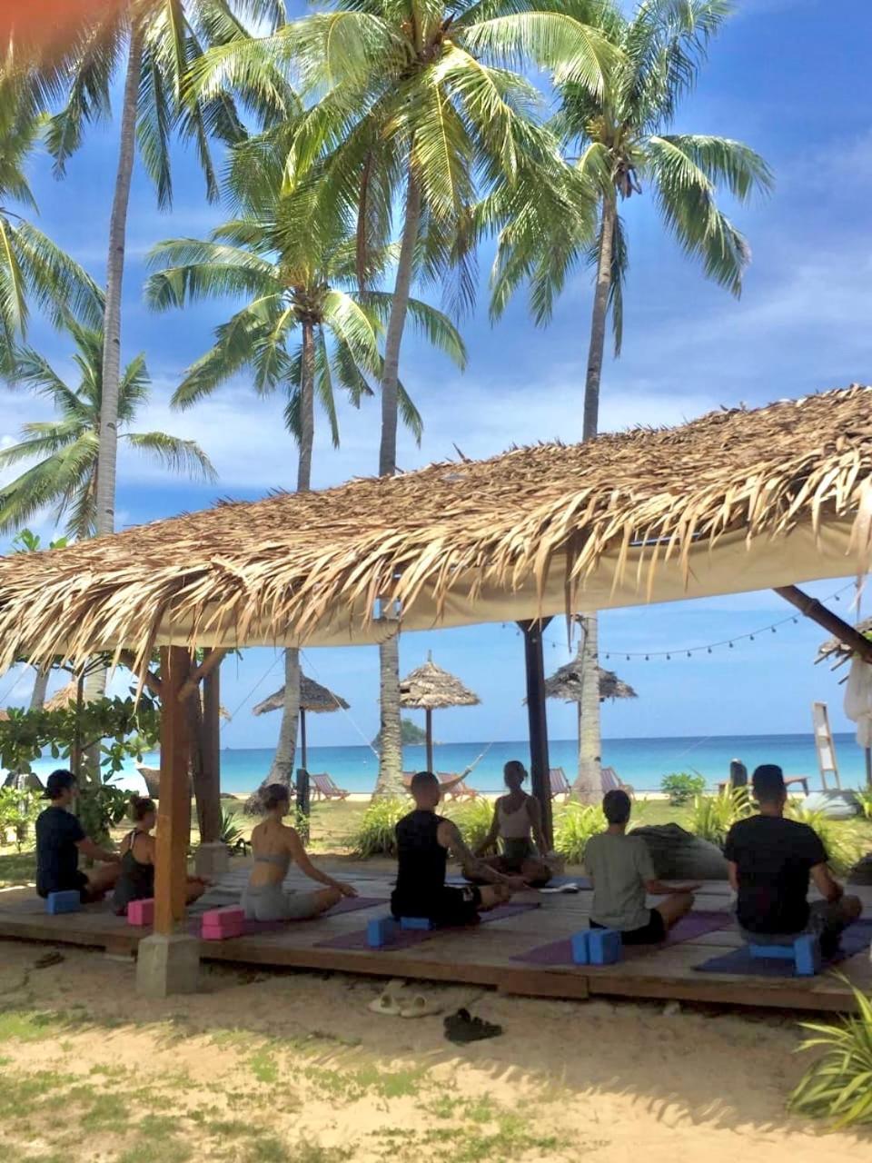 Eco Sanctuaries Nature Lodge Nacpan Beach, Эль-Нидо Экстерьер фото