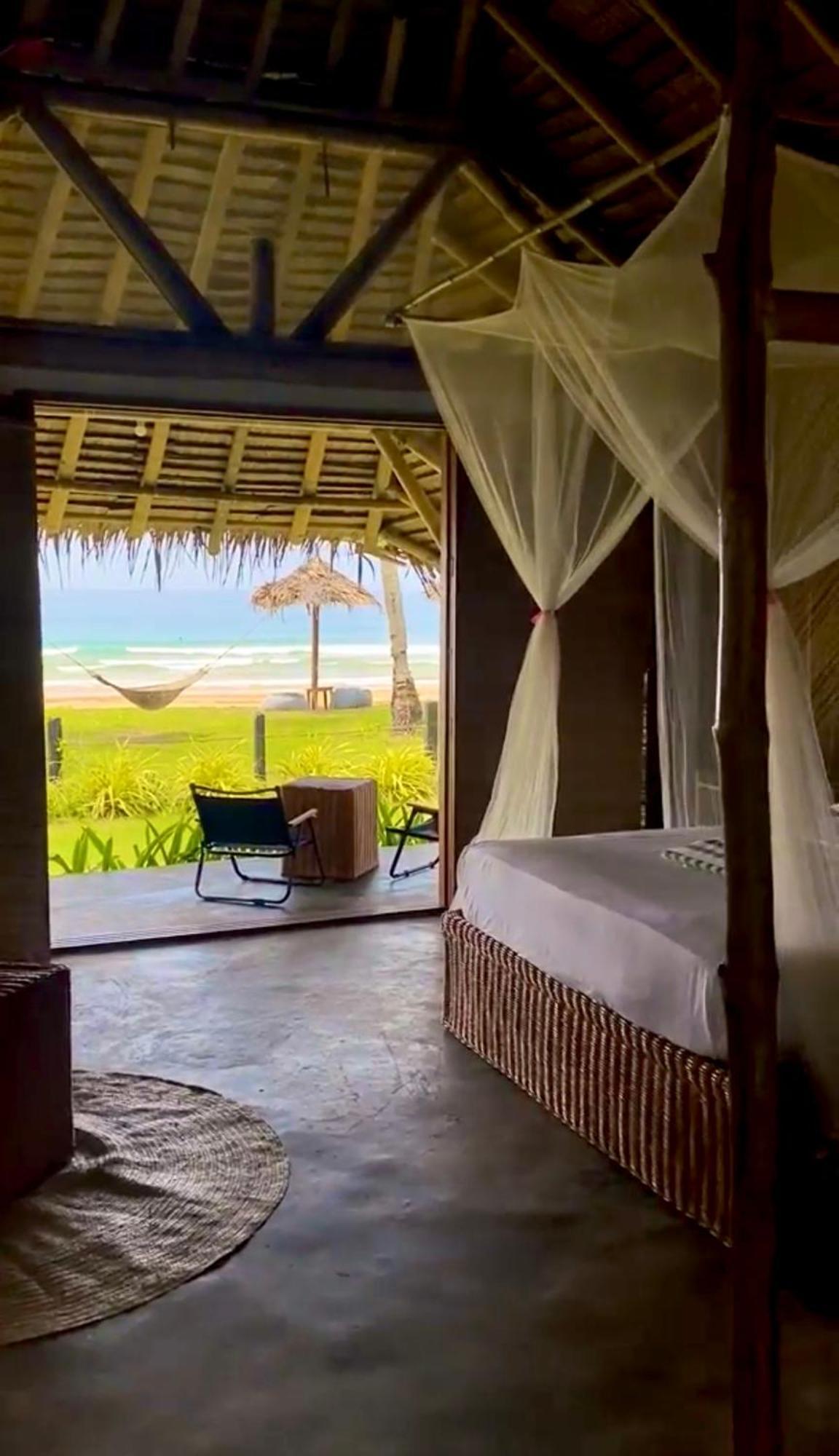 Eco Sanctuaries Nature Lodge Nacpan Beach, Эль-Нидо Экстерьер фото