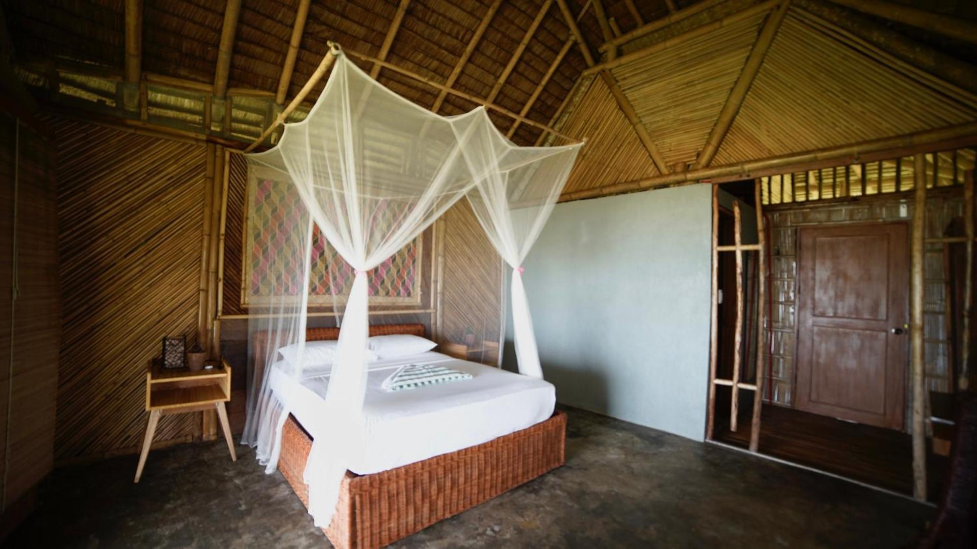 Eco Sanctuaries Nature Lodge Nacpan Beach, Эль-Нидо Экстерьер фото